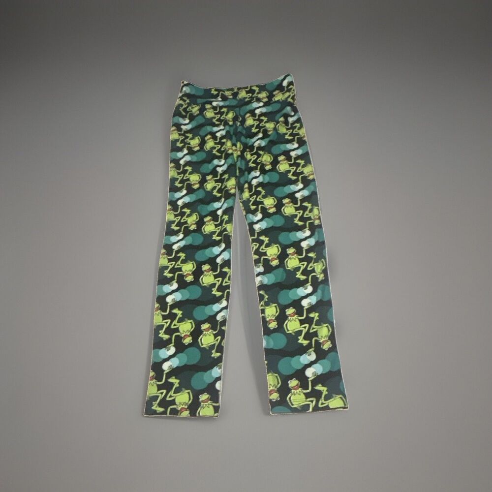 Disney Muppets Kermit the Frog Womens Leggings Small S Stretch